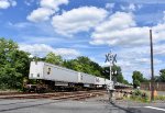 The rear of 20W after clearning the Metuchen Rd Xing